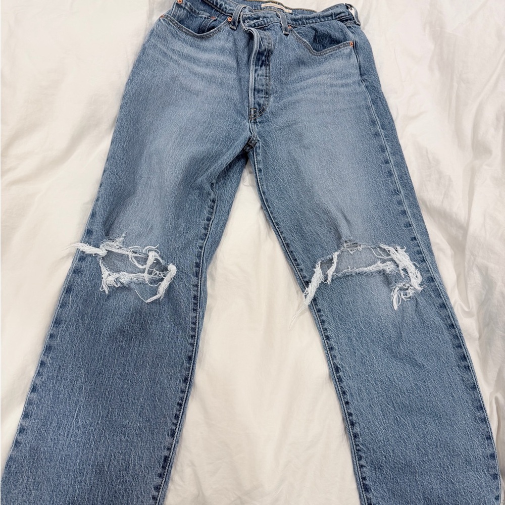 Levi's Ribcage Straight Leg Ankle